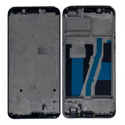Lcd Frame Middle Chassis For Oppo A83 Black By - Maxbhi Com