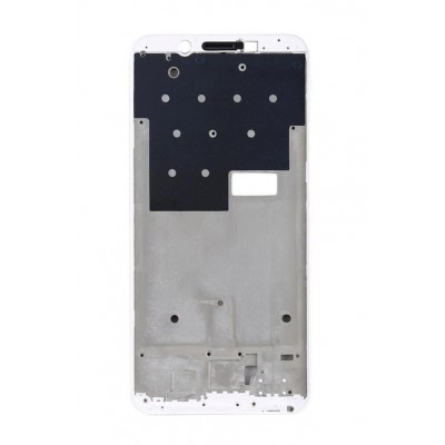 Lcd Frame Middle Chassis For Oppo A83 White By - Maxbhi Com