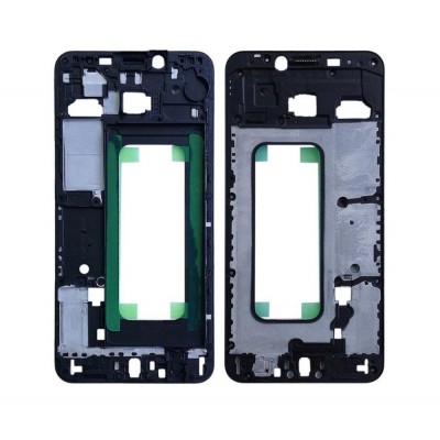 Lcd Frame Middle Chassis For Samsung Galaxy C5 Black By - Maxbhi Com