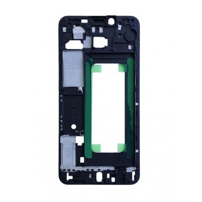 Lcd Frame Middle Chassis For Samsung Galaxy C5 Black By - Maxbhi Com
