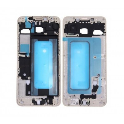 Lcd Frame Middle Chassis For Samsung Galaxy C5 Rose Gold By - Maxbhi Com