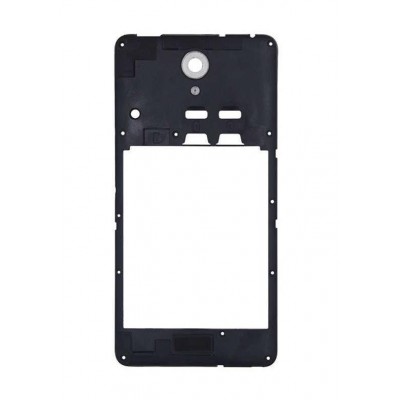 Lcd Frame Middle Chassis For Xiaomi Redmi 2 Black By - Maxbhi Com