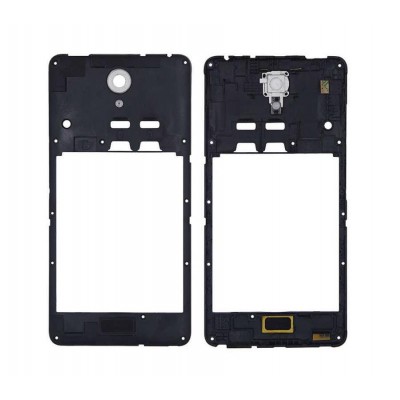 Lcd Frame Middle Chassis For Xiaomi Redmi 2 Yellow By - Maxbhi Com