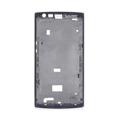 Lcd Frame Middle Chassis For Oneplus One 64gb Black By - Maxbhi Com