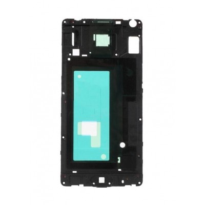 Lcd Frame Middle Chassis For Samsung Galaxy A5 Sma500g White By - Maxbhi Com