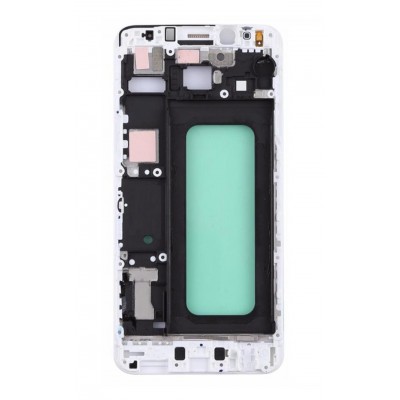 Lcd Frame Middle Chassis For Samsung Galaxy C5 Pro Black By - Maxbhi Com
