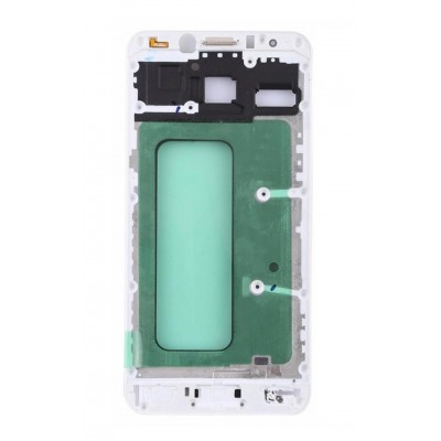 Lcd Frame Middle Chassis For Samsung Galaxy C5 Pro Red By - Maxbhi Com