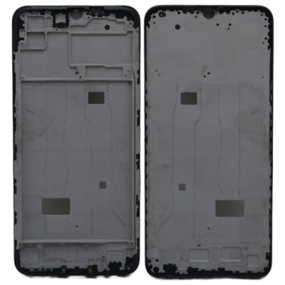 Lcd Frame Middle Chassis For Vivo Y19 Black By - Maxbhi Com