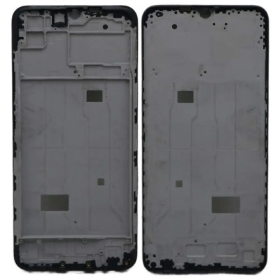 Lcd Frame Middle Chassis For Vivo Y19 White By - Maxbhi Com