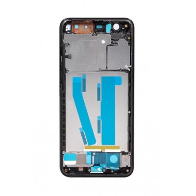 Lcd Frame Middle Chassis For Xiaomi Mi 6 Black By - Maxbhi Com