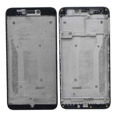 Lcd Frame Middle Chassis For Xiaomi Redmi 4x 32gb Black By - Maxbhi Com
