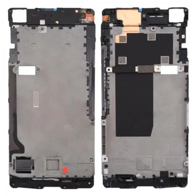 Lcd Frame Middle Chassis For Google Pixel 2 Silver By - Maxbhi Com
