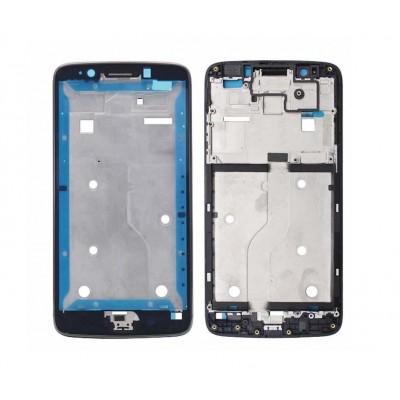 Lcd Frame Middle Chassis For Moto G5s Blue By - Maxbhi Com