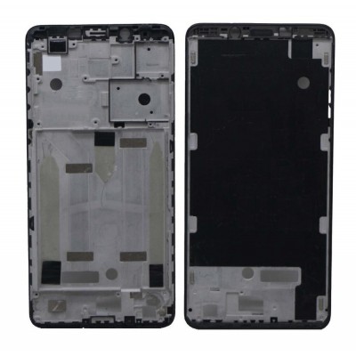 Lcd Frame Middle Chassis For Nokia 3 1 Plus Black By - Maxbhi Com