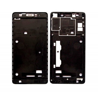 Lcd Frame Middle Chassis For Lenovo K3 Note Black By - Maxbhi Com