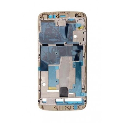 Lcd Frame Middle Chassis For Moto M Gold By - Maxbhi Com