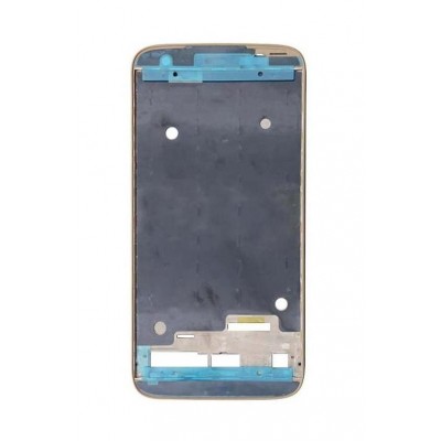 Lcd Frame Middle Chassis For Moto M White By - Maxbhi Com