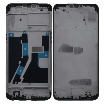 Lcd Frame Middle Chassis For Realme 2 Black By - Maxbhi Com