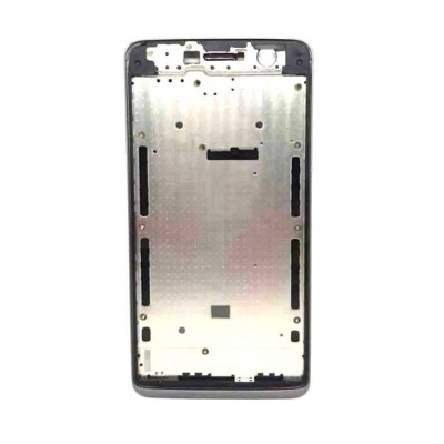 Lcd Frame Middle Chassis For Vivo Y21l Black By - Maxbhi Com