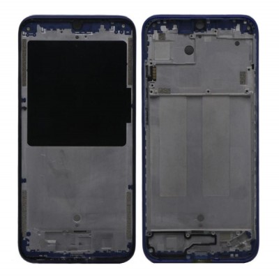 Lcd Frame Middle Chassis For Xiaomi Redmi Y3 Blue By - Maxbhi Com