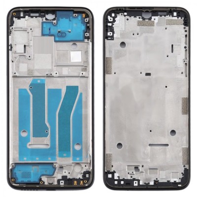Lcd Frame Middle Chassis For Motorola Moto G8 Plus Black By - Maxbhi Com