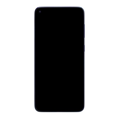 Lcd Frame Middle Chassis For Samsung Galaxy M40 Blue By - Maxbhi Com
