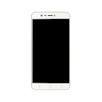 Lcd Frame Middle Chassis For Coolpad Mega 3 Gold White By - Maxbhi Com