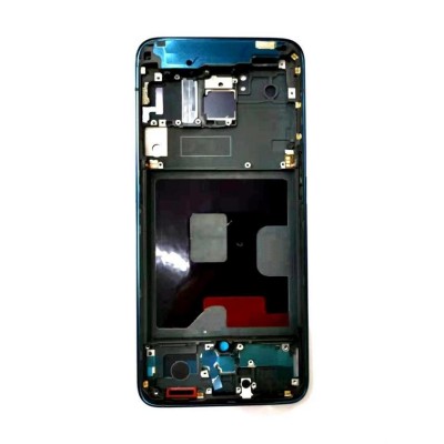 Lcd Frame Middle Chassis For Oppo Reno Purple By - Maxbhi Com