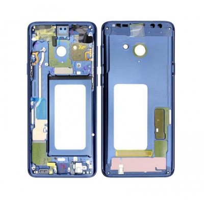 Lcd Frame Middle Chassis For Samsung Galaxy S9 Blue By - Maxbhi Com