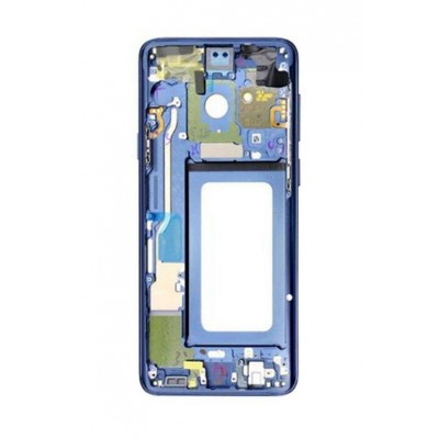 Lcd Frame Middle Chassis For Samsung Galaxy S9 Blue By - Maxbhi Com