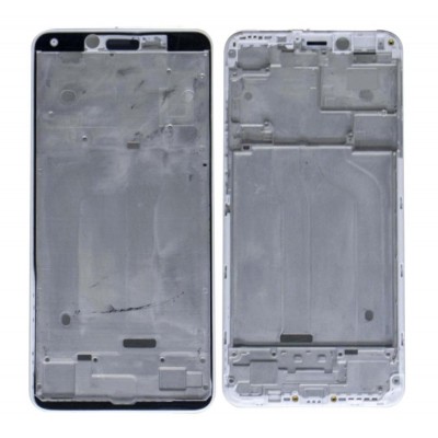 Lcd Frame Middle Chassis For Xiaomi Redmi 6 Blue By - Maxbhi Com