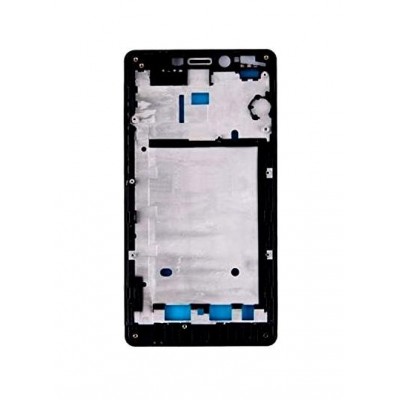 Lcd Frame Middle Chassis For Xiaomi Redmi Note 4g Black By - Maxbhi Com