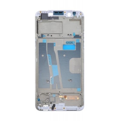 Lcd Frame Middle Chassis For Oppo F5 Youth White By - Maxbhi Com