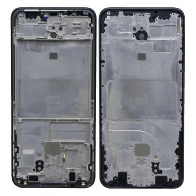 Lcd Frame Middle Chassis For Oppo Reno2 F Black By - Maxbhi Com