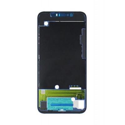 Lcd Frame Middle Chassis For Xiaomi Mi 8 Blue By - Maxbhi Com