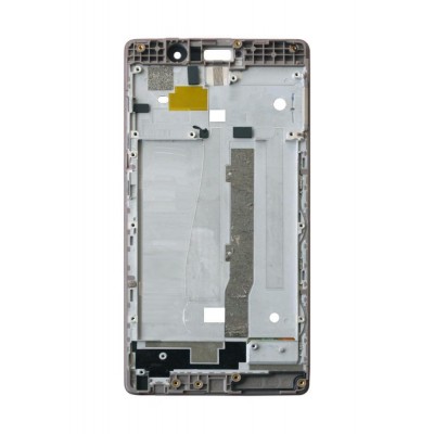 Lcd Frame Middle Chassis For Gionee S6s Black By - Maxbhi Com