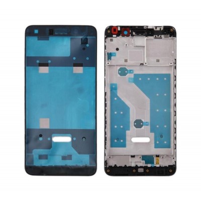 Lcd Frame Middle Chassis For Huawei Y7 Prime Black By - Maxbhi Com