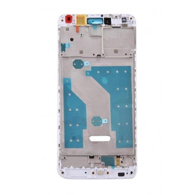 Lcd Frame Middle Chassis For Huawei Y7 Prime White By - Maxbhi Com