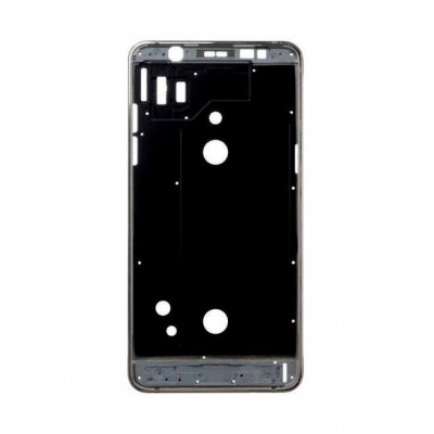 Lcd Frame Middle Chassis For Samsung Galaxy J5 2016 Black By - Maxbhi Com