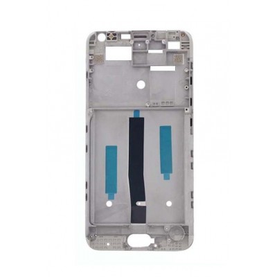 Lcd Frame Middle Chassis For Meizu M2 Note Pink By - Maxbhi Com