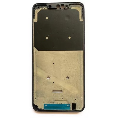 Lcd Frame Middle Chassis For Infinix Hot 7 Blue By - Maxbhi Com