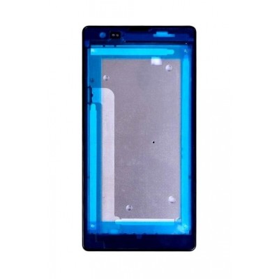 Lcd Frame Middle Chassis For Xiaomi Redmi 1s Black By - Maxbhi Com