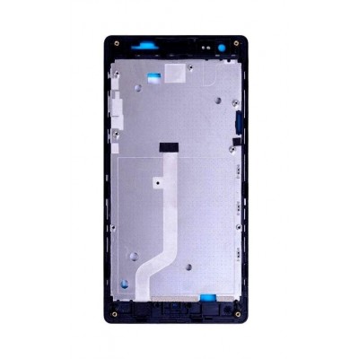 Lcd Frame Middle Chassis For Xiaomi Redmi 1s Black By - Maxbhi Com