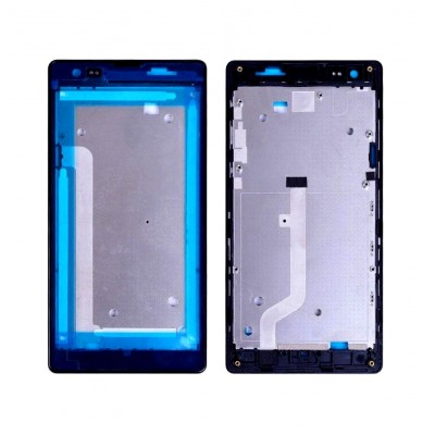 Lcd Frame Middle Chassis For Xiaomi Redmi 1s Grey By - Maxbhi Com