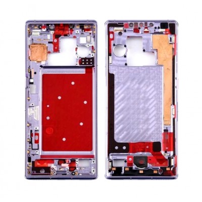 Lcd Frame Middle Chassis For Huawei Mate 30 Pro Silver By - Maxbhi Com