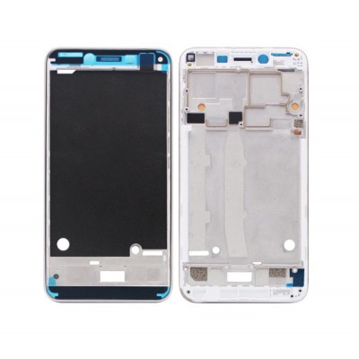 Lcd Frame Middle Chassis For Lenovo Vibe K5 Plus Black By - Maxbhi Com