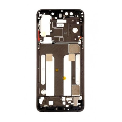 Lcd Frame Middle Chassis For Xiaomi Mi Mix 3 5g White By - Maxbhi Com