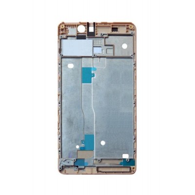 Lcd Frame Middle Chassis For Gionee M5 Lite White By - Maxbhi Com