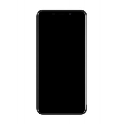 Lcd Frame Middle Chassis For Panasonic P110 Black By - Maxbhi Com