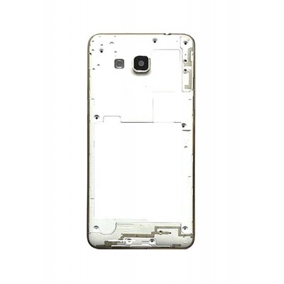 Lcd Frame Middle Chassis For Samsung Galaxy Grand Prime Smg530h Gold By - Maxbhi Com
